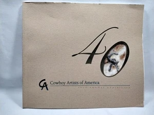 Cowboy Artists Of America 40th Annual Exhibition 2005 With 23 Signatures - Imagen 1 de 24