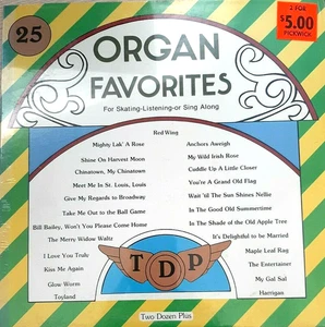 25 Organ Favorites for Skating-Listening or Sing-Along LP - Picture 1 of 1