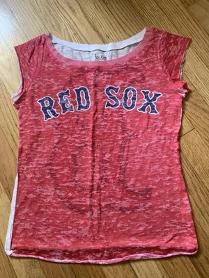 Touch By Alyssa Milano Size S/M Red Sox Women’s T-shirt - Image 1 of 4