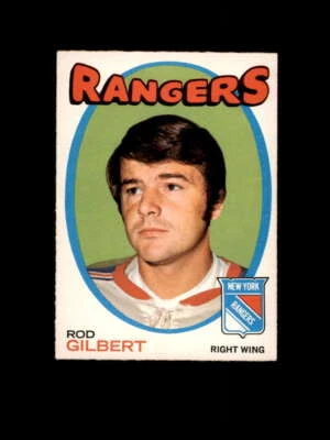 1971 O-Pee-Chee Hockey #123 Rod Gilbert  STARX 7 NM  (CS135282) - Image 1 of 2