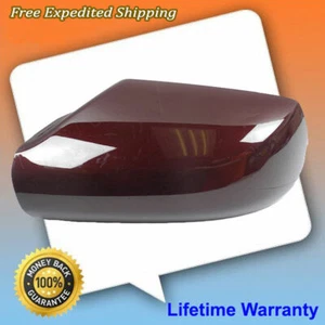 For 2007-2012 Nissan Altima 2.5L Left Driver Mirror Cap / Cover Red NAD New B991 - Picture 1 of 3