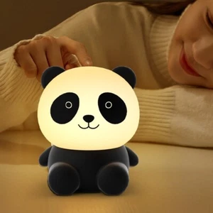 Panda Small Night Light Creative Living Room Cute Panda Pat - Imagen 1 de 5