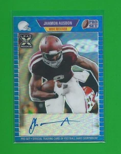 JHAMON AUSBON 2021 Leaf Pro Set Metal Blue Auto 16/75 , Aggies , Eagles - Picture 1 of 2