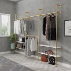 OUBITO Industrial Pipe Clothing Rack,Commercial Grade Pipe Clothes Racks,Heav...