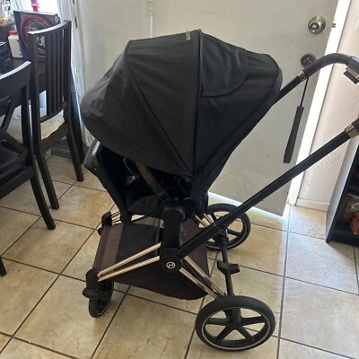 Cybex Platinum Mios ouro rosa - Imagem 1 de 4