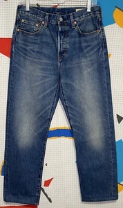 Jeans Levi’s 501 ribete para hombre 30x27 150 años 150 aniversario LVC Levis - Imagen 1 de 14