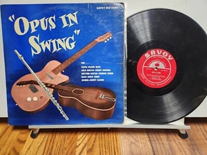 JAZZ/ OPUS IN SWING 1956 GOOD LP MONOSAVOY RECORDS SWING JAZZ/ BOP - Picture 1 of 2