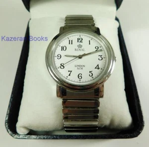 Working Mans Watch Royal London Quartz Wristwatch M08 New Battery & Box - Picture 1 of 21