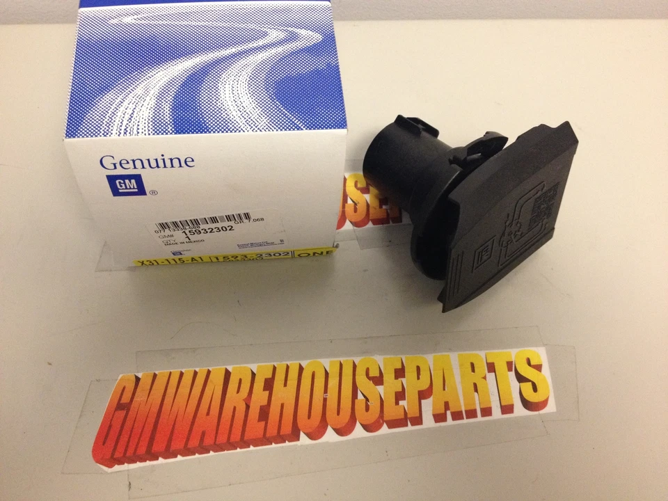 Remolque para parachoques trasero Silverado Sierra 2007-2014 receptáculo de luz GM # 15932302 Foto 1 de 3