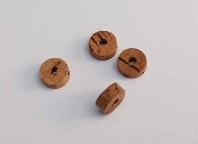 4 x Motorcycle Enots Petrol Fuel Tap Corks. Sunbeam S7 S8 BSA Triumph Norton AJS - Image 1 of 2