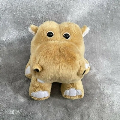 Ganz Webkinz 10” Mud Hippo Brown Bean Plush Stuffed Animal No Code - Image 1 of 4