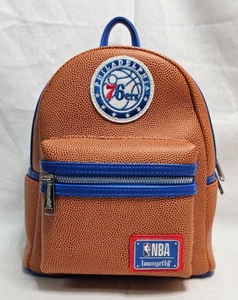 Loungefly NBA Philadelphia 76ers Basketball Mini Backpack Purse Bag Sample - Picture 1 of 10