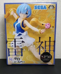 SEGA Re:Zero Starting Life in Another World Rem ( Wind God Ver. ) SPM Figure NIB - Picture 1 of 5