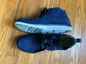 NUEVAS Botas de Zapatillas Superfeet para Mujer OLYMPIA Azul Marino Talla 9 Plantilla Supercork - Imagen 1 de 12
