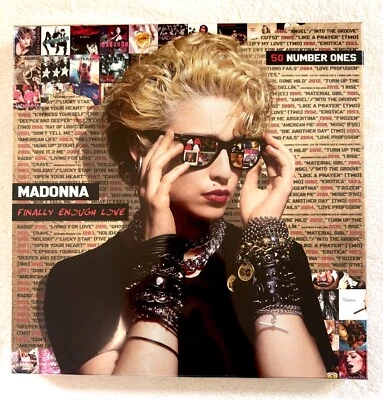 SEALED MADONNA BOX SET 1ST EDITION 2022 BLACK RED VINYL 6 RECORD LP CELEBRATION  - Image 1 of 4