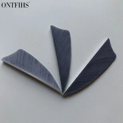 50 PCS 2Inch Shield Archery Arrow Feather Fletching For Hunting Right Wing - Image 1 of 4