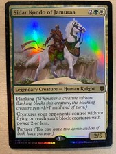 MTG 1x FOIL Sidar Kondo of Jamuraa Commander 2016 Magic the Gathering Card x1 NM