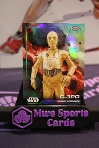 C-3PO Silver Base 2024 Topps Chrome - Picture 1 of 2