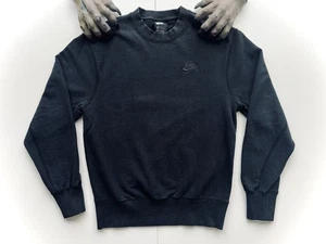 Vintage Nike Sweatshirt Schwarz Pullover Rundhals Y2K Schwarz Nike Logo Gr. X-small - Bild 1 von 15