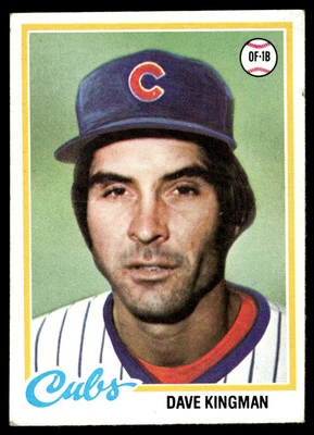 1978 Topps Dave Kingman Chicago Cubs #570 - Image 1 of 2