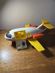 Avión Fisher Price Little People Jetliner vintage 1980 - Imagen 1 de 9