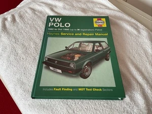 Haynes Manual VW Polo 1982 To Oct 1990 Complete VGC Free P&P - Picture 1 of 10