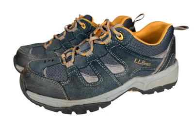 Impermeable LL Bean Niños Trail Model Senderistas Bajo Azul Zapatos Tenis Niños Talla 6 Foto 1 de 4