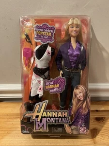 Poupée Disney Hannah Montana Secret Celebrity Popstar 2007 et accessoires LIRE - Photo 1/8
