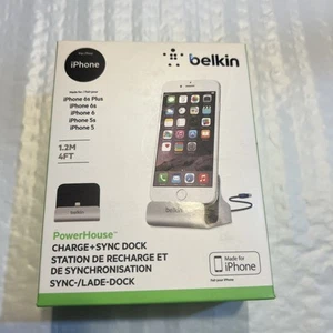 For iPhone 5 5S  5C 6 6 Plus Belkin Charging station and Sync Dock - Picture 1 of 7