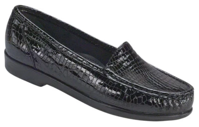 SAS Women's Shoes Simplify Black Croc Many Sizes & Widths Brand New In The Box - Image 1 of 4