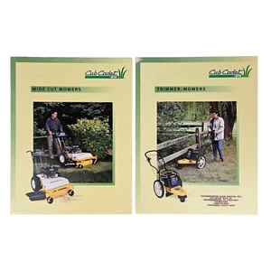 2 Vintage Cub Cadet Sales Brochure 1997 Trimmer Mowers 773-0542 773-0543 - Picture 1 of 9