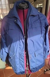 PACIFIC TRAIL OUTDOOR WEAR LADIES JACKET COAT NAVY BLUE SIZE LARGE - Picture 1 of 10