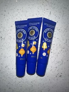 L’OCCITANE Value $39 Set Of 3 Lip Balms Shea Butter Holiday Edition - Picture 1 of 2