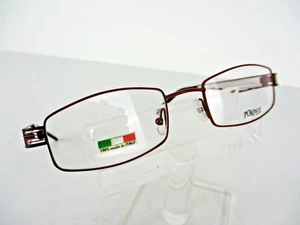 Pompeii Eyewear 381 (544) Red / Black 49 x 18 135 mm PETITE Eyeglass Frames - Picture 1 of 4