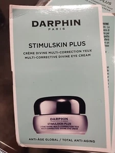 5- DARPHIN STIMULSKIN PLUS Multi Corrective Divine EYE Cream 0.1 oz 3ml NEW - Picture 1 of 1
