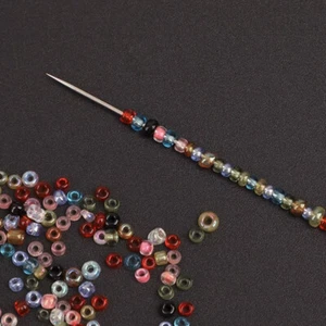 30 Pcs Metal Beading Needles For Beads Threading String Jewelry Making DIY Tool - Picture 1 of 18