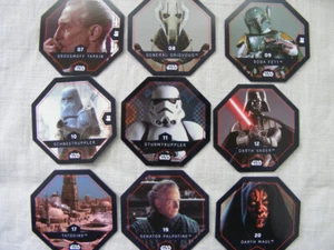 Trading Card Star Wars REWE Karten div Karten aussuchen Darth Vader Boba Fett ua - Bild 1 von 9