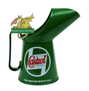 Jarra para verter aceite clásico Castrol pinta vintage estilo retro DA6272 - Imagen 1 de 2