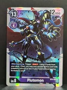 Digimon Card Game Plutomon BT4-089 SR Super Rare Great Legend - Picture 1 of 3