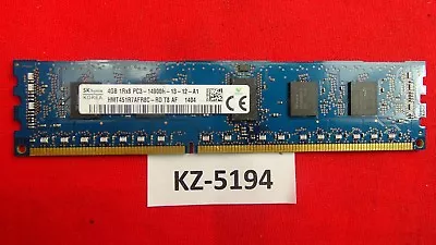 Hynix 4GB DDR3 1866MHz ECC Reg. PC3-14900R 1,5V CL13 HMT451R7AFR8C-RD T8 Af - Image 1 of 2