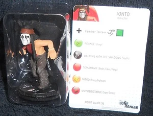 HERO CLIX - THE LONE RANGER - TORTO - FIGURA CON TARJETA - Imagen 1 de 1