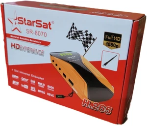 S.Sat SR-8070 Full HD Satellite Receiver - 12 Months Forveur - Picture 1 of 1