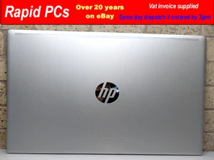 HP Probook 450 G6 455 G6 / G7 LCD Back Cover Top lid Case Silver New - Picture 1 of 4