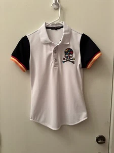 RARE Dance with Dragon Kyoto Japan Street  Golf Polo Womens S Small - Picture 1 of 5