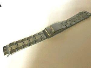 Insolito Cinturino Orologio Uomo Acciaio Inox Finitura Opaca Estremità 18mm - Foto 1 di 4