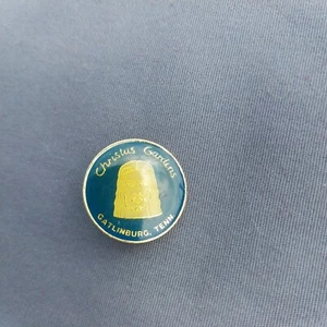 Christus Gardens Gatlinburg TN Souvenir Jesus religiös Hut Jacke Anstecknadel - Bild 1 von 2