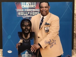 ROBERT BRAZILE HOF Signed Autograph 11x14 Photo Picture Houston Oilers PSA ITP - Picture 1 of 2