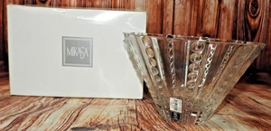 New in Box Mikasa Majestic Crown 10" Crystal Lead Bowl - Picture 1 of 15