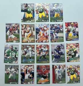 Lot Of 18 1997 Fleer Ultra Gold Medallion Cards - Sanders, Smith, Rice, More - Picture 1 of 6