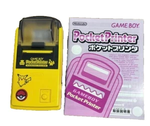 Nintendo Game Boy Pocket Printer Pikachu Yellow Body only Game Japan Pokemon - Picture 1 of 4